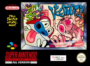 Ren & Stimpy Show, The - Veediots! (Europe) box cover front